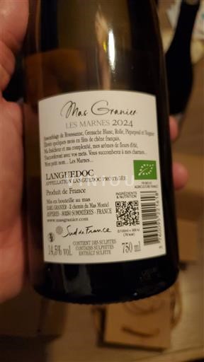 Languedoc Mas Granier Les Marnes 2024