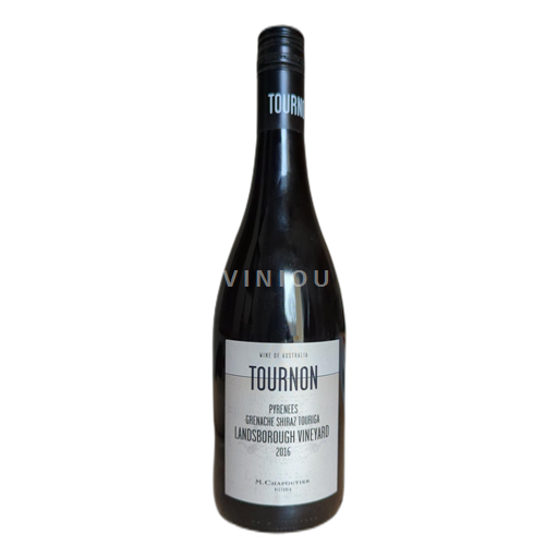 Vin Rouge sec Tournon Landsborough Vineyard 2016 Australie Victoria Pyrenees