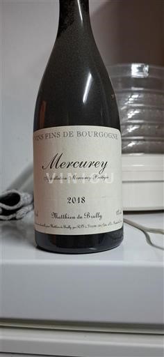 Бургундія Меркуре Matthieu de Brully 2018