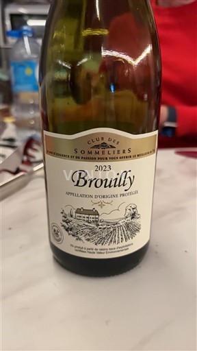 Beaujolais Brouilly Club des Sommeliers 2023
