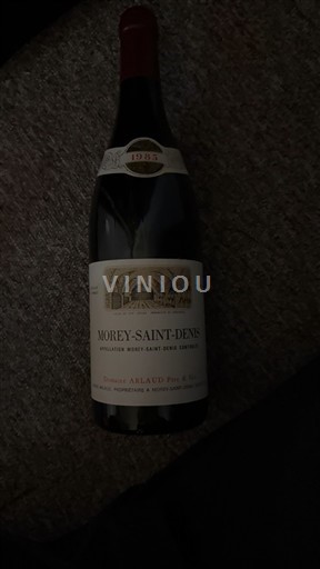 Bourgondië Morey-saint-denis Domaine Arlaud 1985