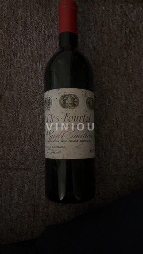 Bordeaux Saint-Émilion Clos Fourtet 1970
