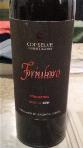 Venetien Nicht spezifiziert Conselve Vigneti e Cantine Fondatore Riserva 2011