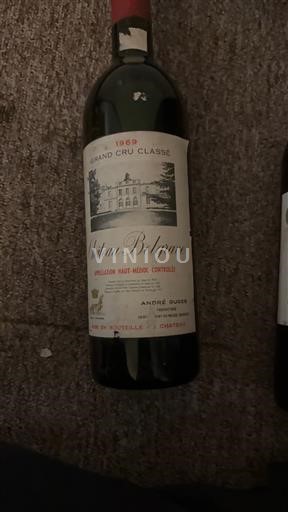 Bordeaux Haut-Médoc Grand Cru Château Belgrave 1969