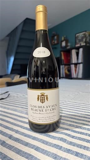 Bourgogne Guillemard-Pothier Clos des Avaux 2018