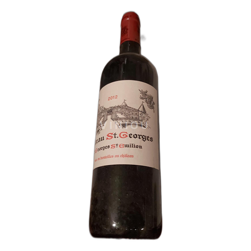 Bordeaux Saint-Émilion Château St. Georges 2012