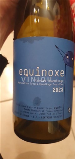 Thung lũng Rhône Crozes-hermitage Domaine S Bruyères Équinoxe 2023