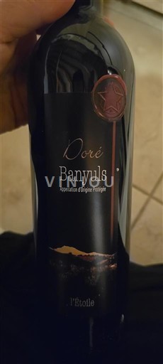 Viinit Rouge doux Doré L'Étoile Non millésimé Ranska Roussillon Banyuls AOC