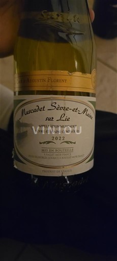 Valle della Loira Muscadet Sèvre et Maine Domaine Augustin Florent 2022