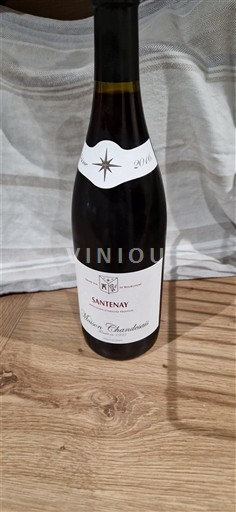 Vine Rouge sec 2016 Maison Chandesais 2016 Frankrig Bourgogne Santenay AOC