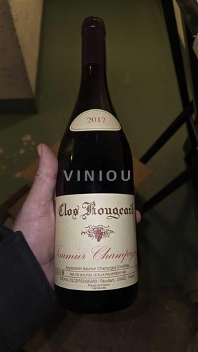 Dolina Loare Сомир-шампини Clos Rougeard 2017