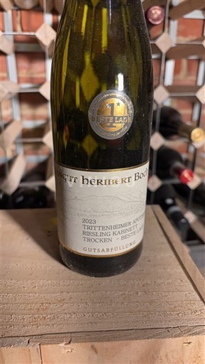 Мозель Weingut Heribert Boch Trittenheimer Apotheke Riesling Kabinett Trocken Beste Lage 2023