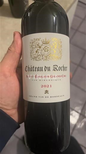 Bordeaux Saint-Émilion Grand Cru Grand Cru Château Rocher 2021