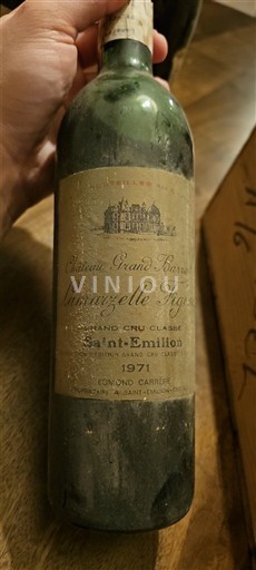 Бордо Сен-Емільйон Grand Cru Château Grand Barrails Lamarzelle Figeac 1971