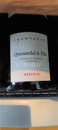 Šumivá vína Blanc brut Réserve Quenardel & Fils Non millésimé Francie Champagne Šampanské AOC