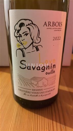 Jura Arbois Fruitière Vinicole d'Arbois Love Savagnin ouillé Réserve 2022