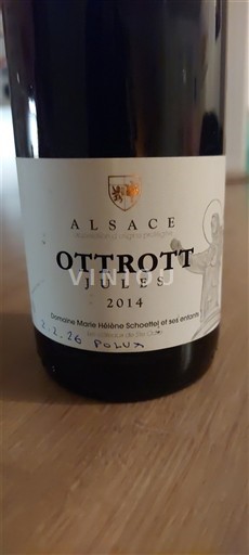 Alsace Domaine Marie Hélène Schootter et ses enfants Jules 2014