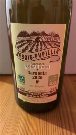 Жура Арбуа-Пюп'єн Domaine Overnoy-Crinquand 2020