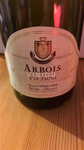 Jura Arbois Maison Gouillaud Vin Jaune 2018