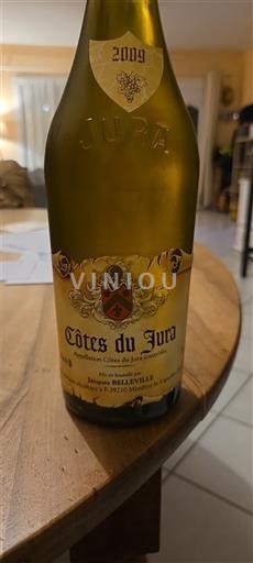 Jura Côtes du Jura Jacques Belleville 2009