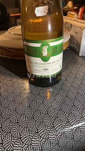 Loire Valley Not Specified Grand Cru Château Bellevue 1992