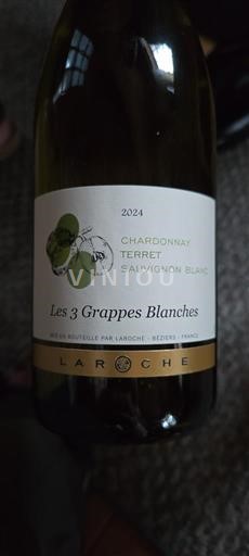 Languedoc Laroche Les 3 Grappes Blanches 2024