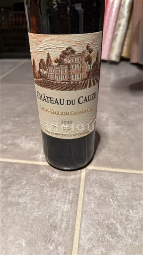 Bordeaux Saint-Émilion Grand Cru Grand Cru Château Cauze 2020