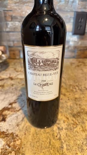 Bordeaux Haut-Médoc Château Bellevue Le Château 2014
