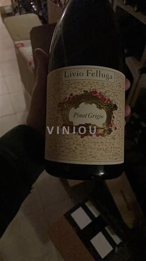 Vénétie Livio Felluga Pinongriggio 2023