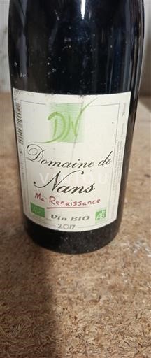 Údolí Rhôny Côtes-du-Rhône Domaine Nans Ma Renaissance 2017