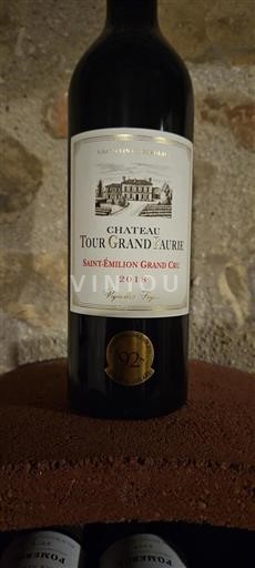 Bordéus Saint-Émilion Grand Cru Château Tour Grand Faurie 2018