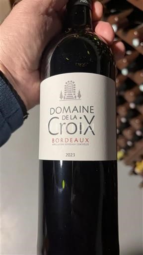 Бордо Domaine La Croix 2023