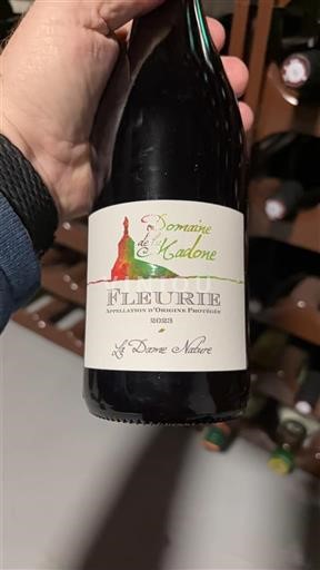 Vinhos Rouge sec Le Dame Nature Domaine La Madone 2023 França Beaujolais Fleurie AOC