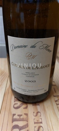 Dolina Loare Coteaux de l'Aubance Domaine Mines 2003
