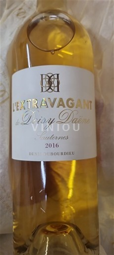 Bordeaux Sauternes Doisy Daëne L’Extravagant 2016
