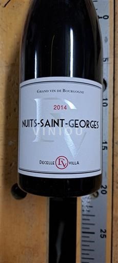 Burgundy Nuits-Saint-Georges Decelle Villa 2014