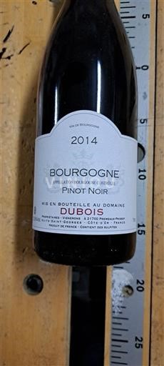 Borgoña Domaine Bois 2014