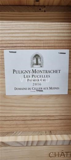 Burgundi Puligny-montrachet Premier Cru Domaine Cellier aux Moines Les Pucelles 2016