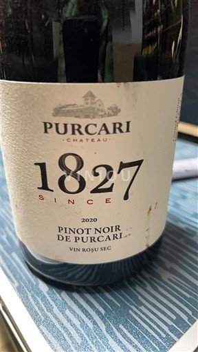 Purcari Château Purcari 1827 Pinot Noir de Purcari 2020