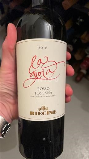 Tuscan Wines Unspecified Riecine La Gioia 2016