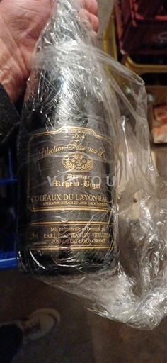 Dolina Loare Coteaux-du-Layon Domaine Régent Bigot Sélection Fleurs aux Lys 2004