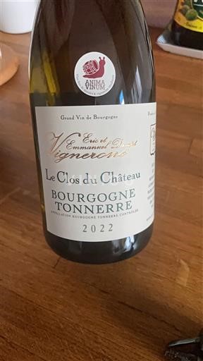 Бургундія Бургундія Тоннер. Château Le Clos du Château 2022