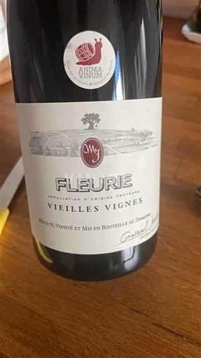 Viinit Rouge sec Vieilles Vignes Domaine Guénael Jambon 2023 Ranska Beaujolais Fleurie AOC