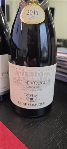 Бургундія Кло-де-Вужо Grand Cru Reine Pédauque 2011