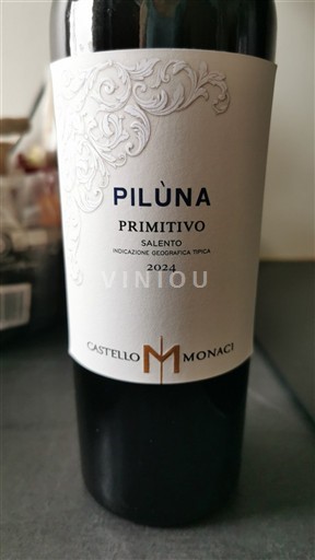 Apulien Susumaniello Salento Castello Monaci Pilùna 2024