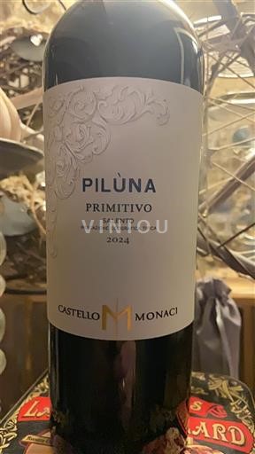 Apulie Susumaniello Salento Castello Monaci Pilùna 2024