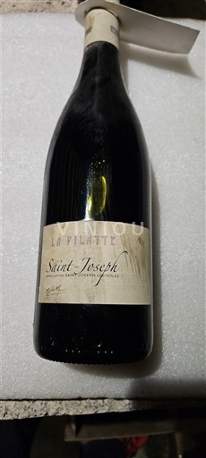 Vin Rouge sec La Philatte 2010 France Vallée du Rhône Saint-Joseph AOC