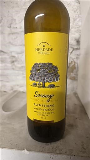 Алентижу Алентажу Herdade do Peso Sossego 2018
