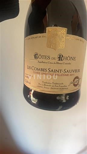 Údolí Rhôny Côtes-du-Rhône Les Combes Saint-Sauveur Spéciale 2017