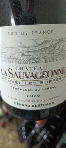 Languedoc Terrasses-du-Larzac Château La Sauvageonne Les Ruffes 2020